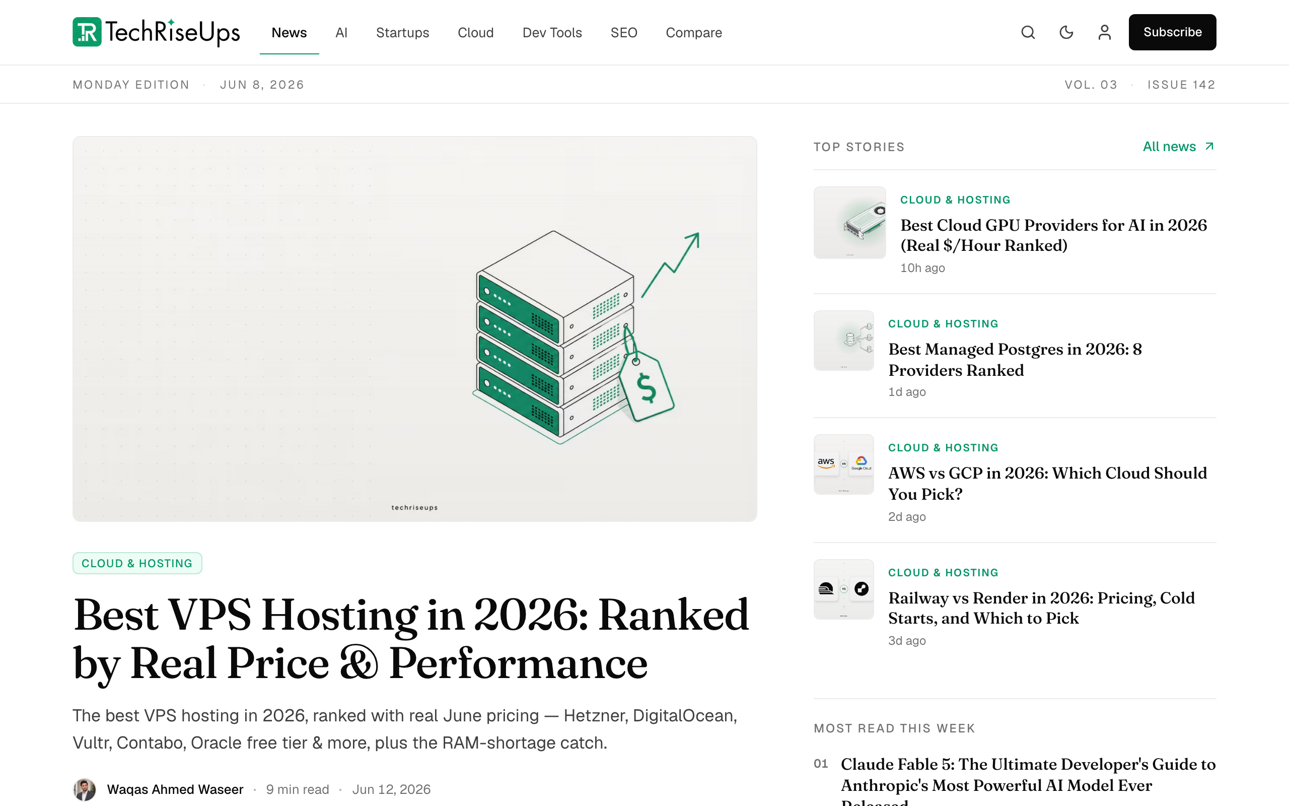 TechRiseUps — Autonomous AI Editorial Engine for Tech Media